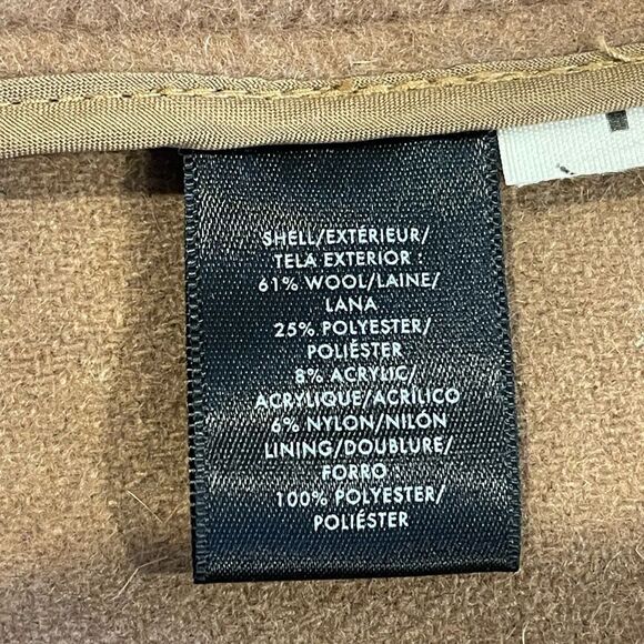 Ann Taylor Camel Wool Blazer - Sz 6 - Picture 3 of 3